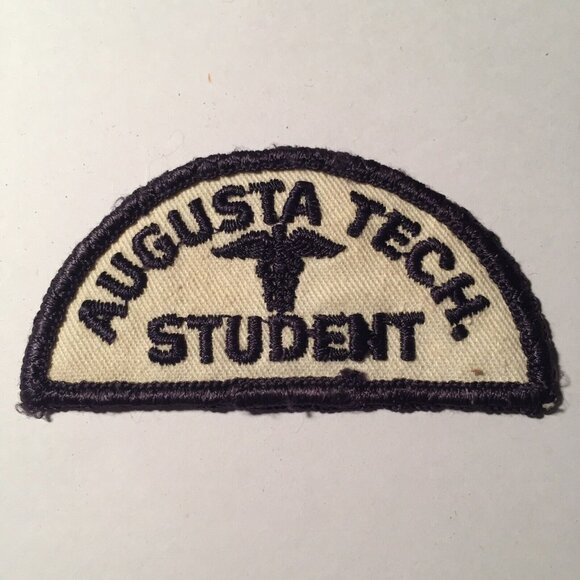Augusta Tech Student Patch Embroidered Medical Health Sciences Study School - Picture 1 of 10